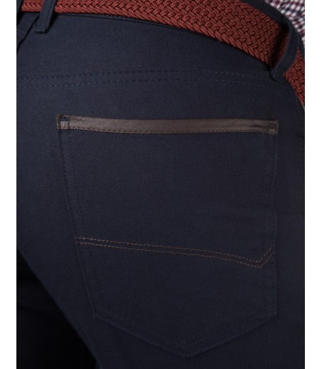 Granatowe spodnie męskie SV0038