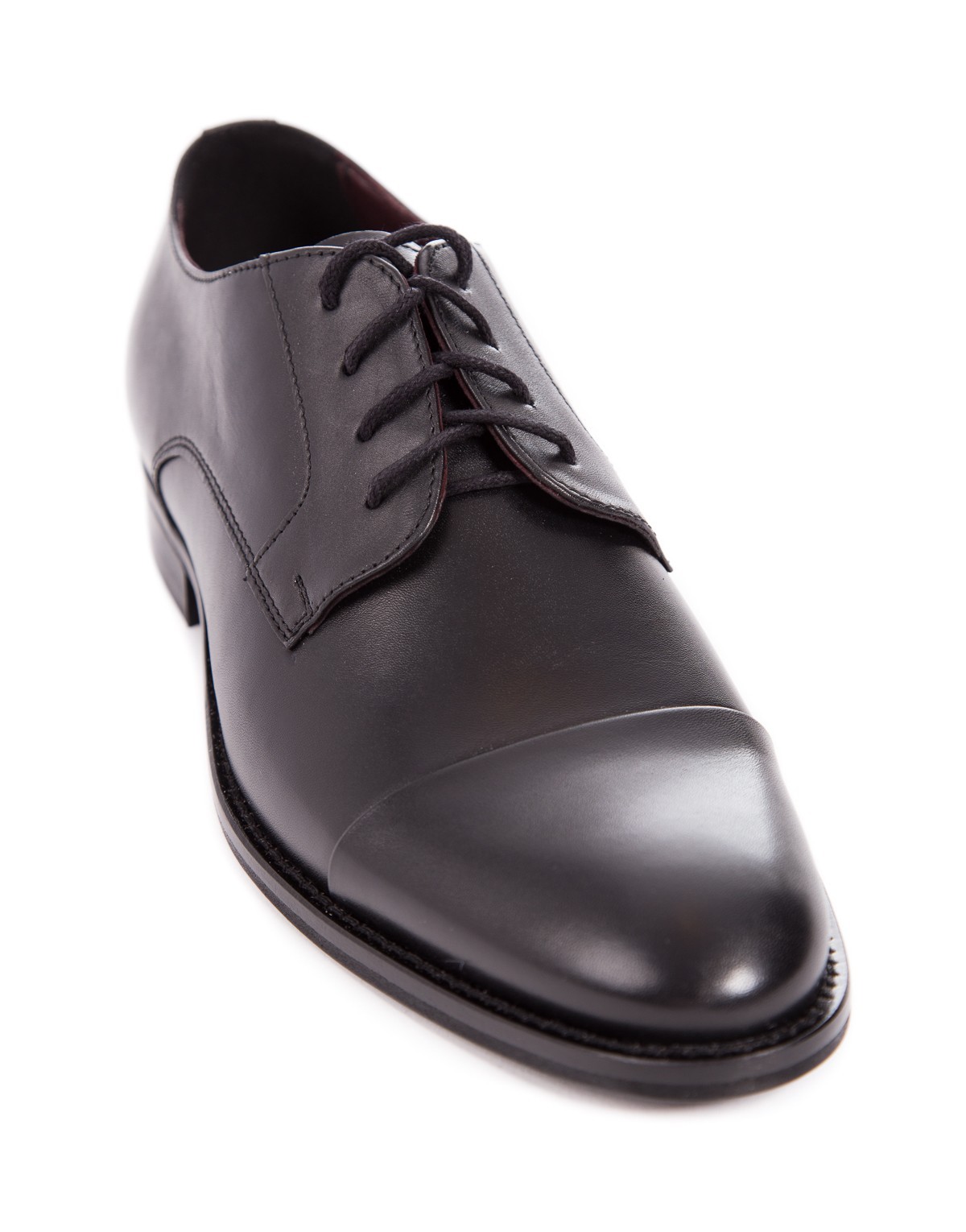 Czarne eleganckie buty męskie OD3831 - Vestus