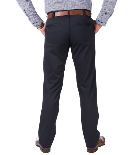 Granatowe spodnie męskie SV0087