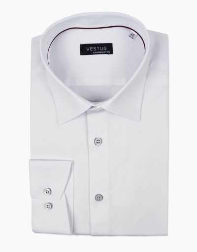 Biała koszula męska KT4061