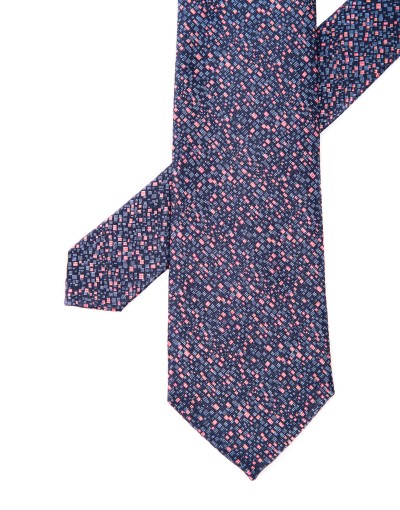 Krawat męski w dorbny print