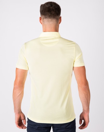Żółta koszulka polo HS0015