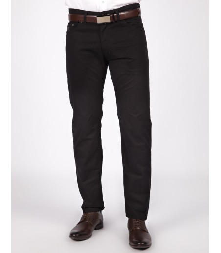 Czarne spodnie męskie SH0189