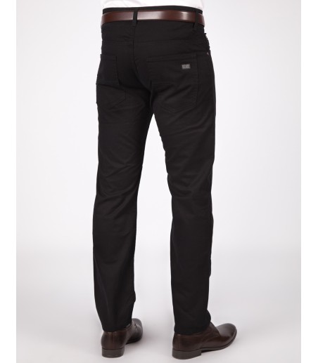 Czarne spodnie męskie SH0189
