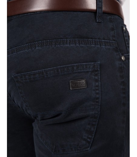 Granatowe spodnie męskie SH0190