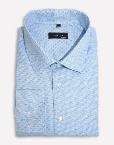 Koszula męska niebieska REGULAR KR1127