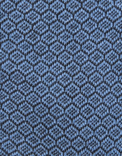 Skarpety męskie niebieskie w drobny wzór  BW1223