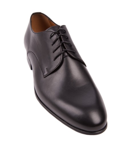Czarne buty męskie skórzane OD3816