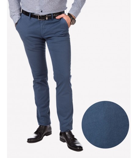 Niebieskie spodnie męskie SV0051