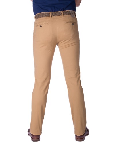Musztardowe spodnie męskie SM0122
