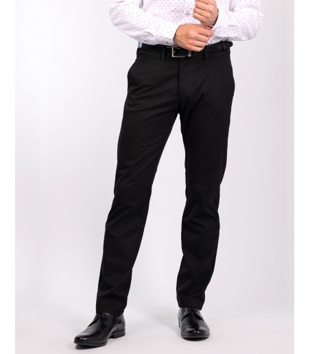 Czarne spodnie męskie SS0210