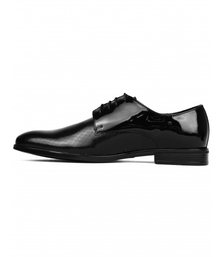 Czarne eleganckie buty męskie OA0879