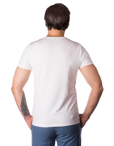 T-shirt biały FD0003