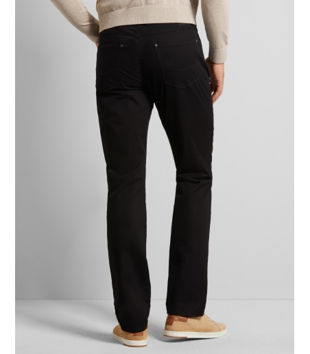 BUGATTI Spodnie męskie czarne jeansy B76101-290