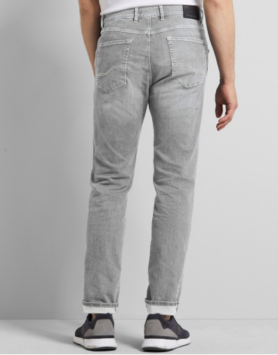 BUGATTI Spodnie męskie jeansy szare B16644-233
