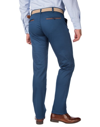 Niebieskie spodnie męskie SV0024